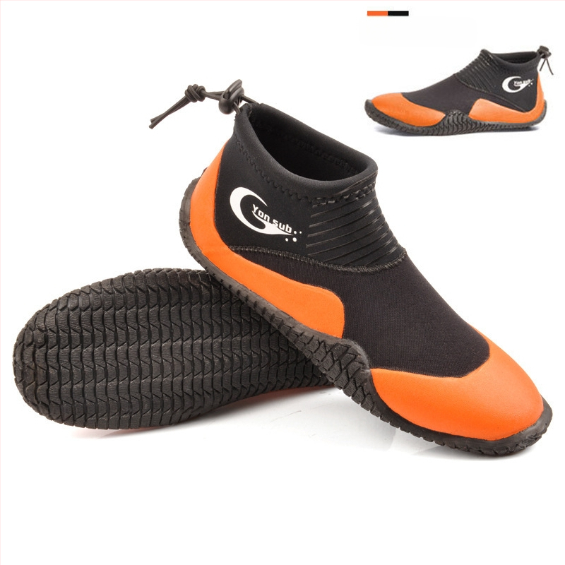 Ekspordikvaliteediga sukeldumissaapad, libisemiskindlad torkekindlad pääste- ja üleujutustõrjeks mõeldud 5 mm paksused kõrge säärega snorgeldamis- ja rannajalatsid