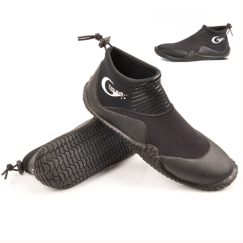 Ekspordikvaliteediga sukeldumissaapad, libisemiskindlad torkekindlad pääste- ja üleujutustõrjeks mõeldud 5 mm paksused kõrge säärega snorgeldamis- ja rannajalatsid