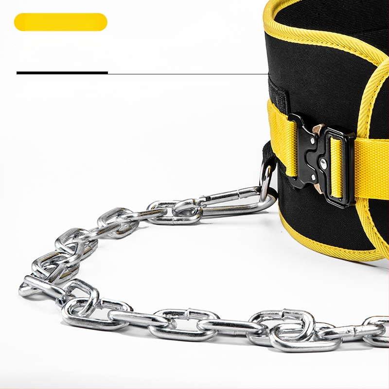 Svorio nešiojimo diržas fitnesui prisitraukimai svorio nešiojimo diržas pritūpimai svorio nešiojimo diržas horizontalios strypai lygiagretės svorį nešiojanti geležinė grandinė