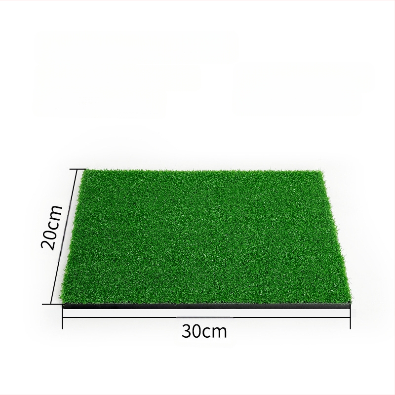 Gyárilag közvetlen golfgyakorló ütőmatrac hordozható kültéri vágóhinta edző golf háromfű ütőmatrac