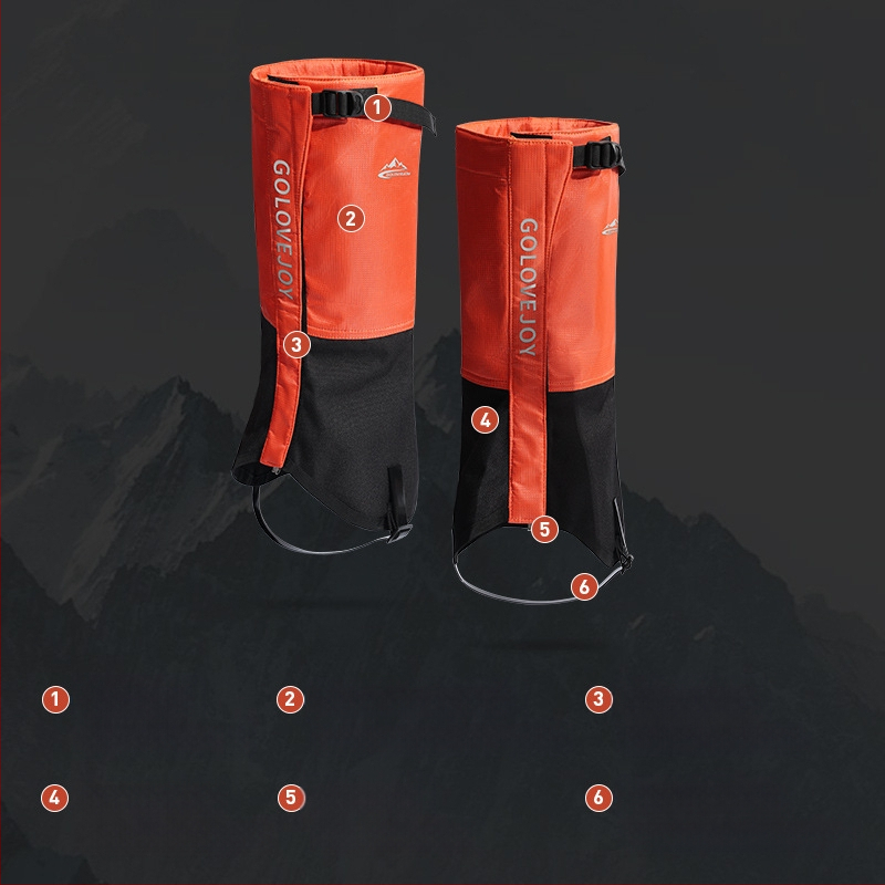 Talvised professionaalsed meeste ja naiste suusaronimisjalatsite katted, lumekate, veekindlad, hingavad, soojad, fliisvoodriga säärised, jalakatted