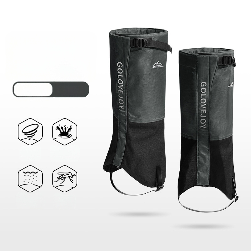 Talvised professionaalsed meeste ja naiste suusaronimisjalatsite katted, lumekate, veekindlad, hingavad, soojad, fliisvoodriga säärised, jalakatted