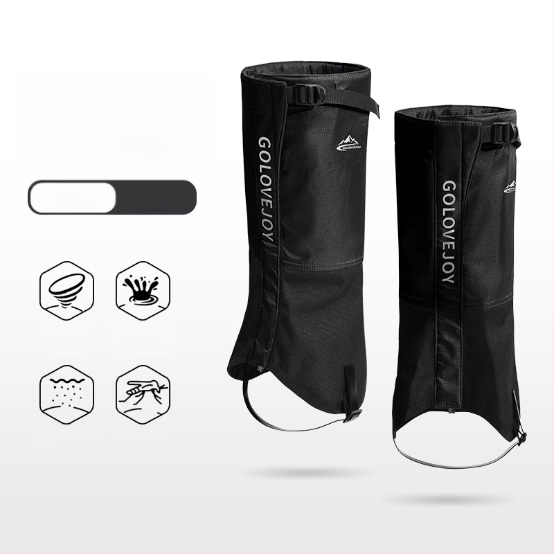 Talvised professionaalsed meeste ja naiste suusaronimisjalatsite katted, lumekate, veekindlad, hingavad, soojad, fliisvoodriga säärised, jalakatted