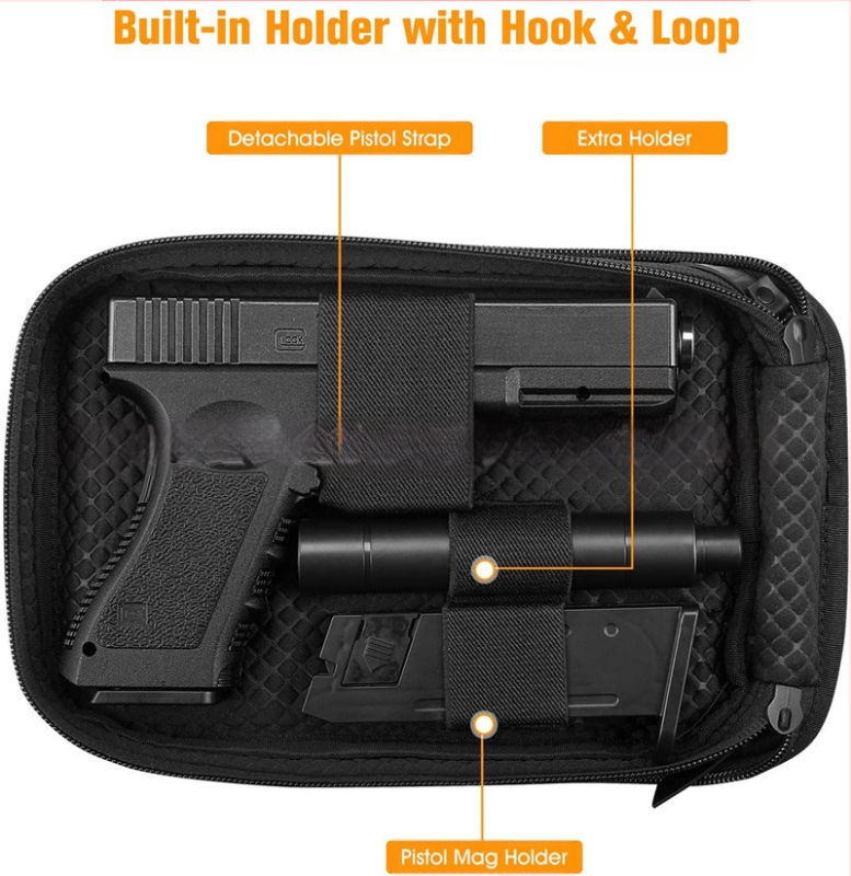 Kuummüük peidetud kaasaskantav relvakott välistingimustes kasutatav multifunktsionaalne taktikaline hoiurelvakott püstolipadrunikott vöökott