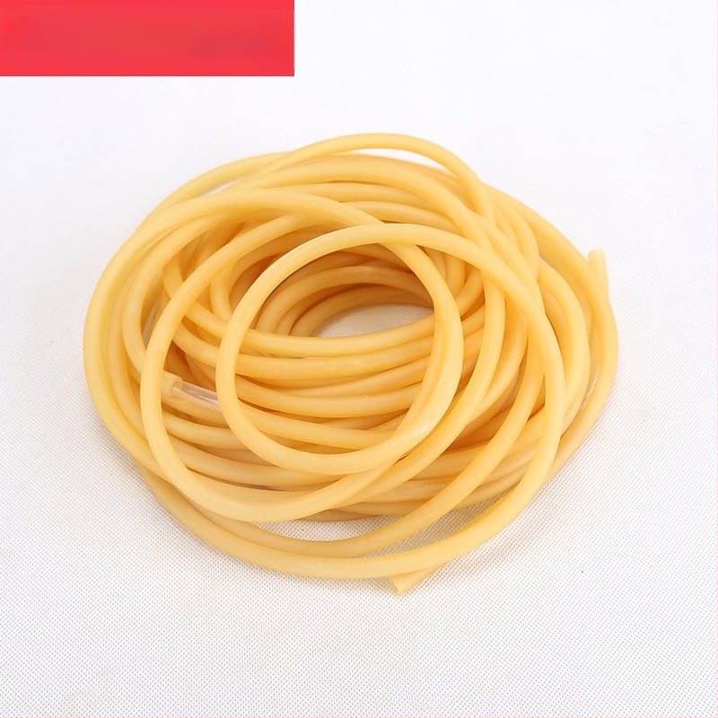 6090 natūralaus latekso vamzdelis su apvalia guma, timpa, guminė juosta, varžyboms, žvejybai, chemijai, medicinos įrangai