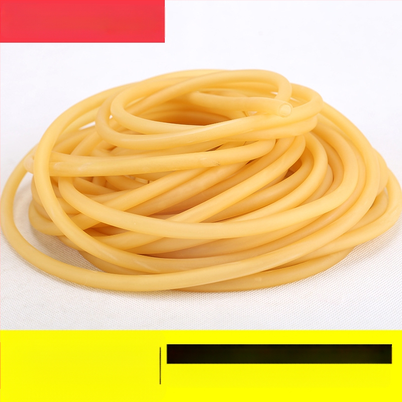 6090 natūralaus latekso vamzdelis su apvalia guma, timpa, guminė juosta, varžyboms, žvejybai, chemijai, medicinos įrangai