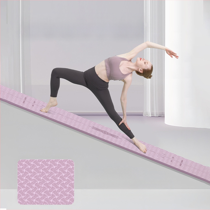 Zhenle lányoknak szóló speciális jógaszőnyeg, csúszásmentes, vastagított és szélesített, sport- és táncszőnyeg, hangszigetelő, ütéscsillapító, fitneszszőnyeg