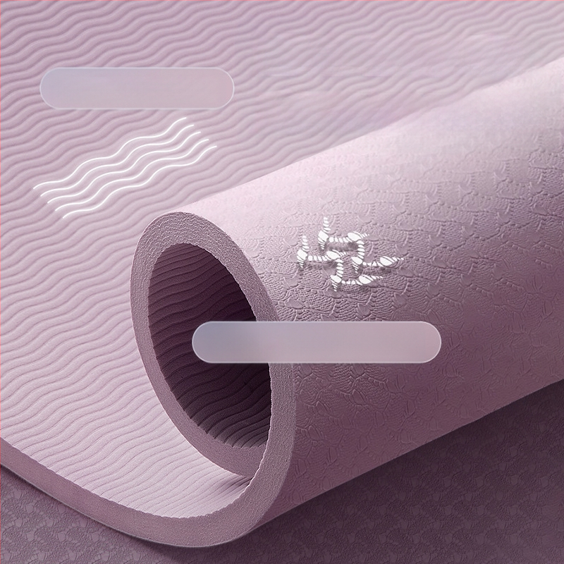 Zhenle lányoknak szóló speciális jógaszőnyeg, csúszásmentes, vastagított és szélesített, sport- és táncszőnyeg, hangszigetelő, ütéscsillapító, fitneszszőnyeg