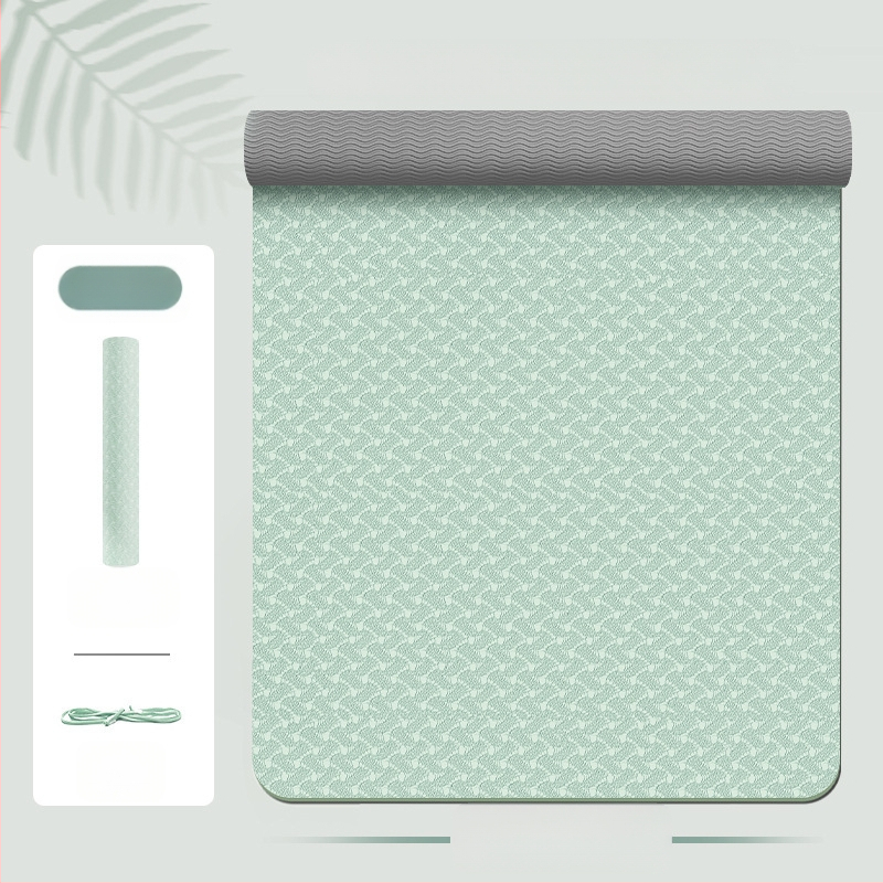 Zhenle lányoknak szóló speciális jógaszőnyeg, csúszásmentes, vastagított és szélesített, sport- és táncszőnyeg, hangszigetelő, ütéscsillapító, fitneszszőnyeg