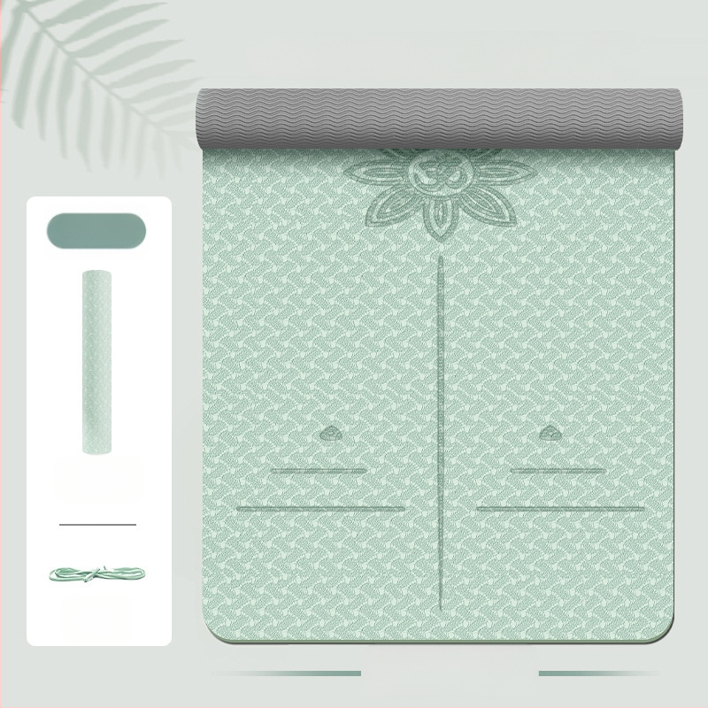 Zhenle lányoknak szóló speciális jógaszőnyeg, csúszásmentes, vastagított és szélesített, sport- és táncszőnyeg, hangszigetelő, ütéscsillapító, fitneszszőnyeg