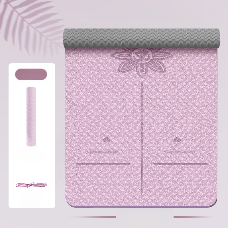 Zhenle lányoknak szóló speciális jógaszőnyeg, csúszásmentes, vastagított és szélesített, sport- és táncszőnyeg, hangszigetelő, ütéscsillapító, fitneszszőnyeg