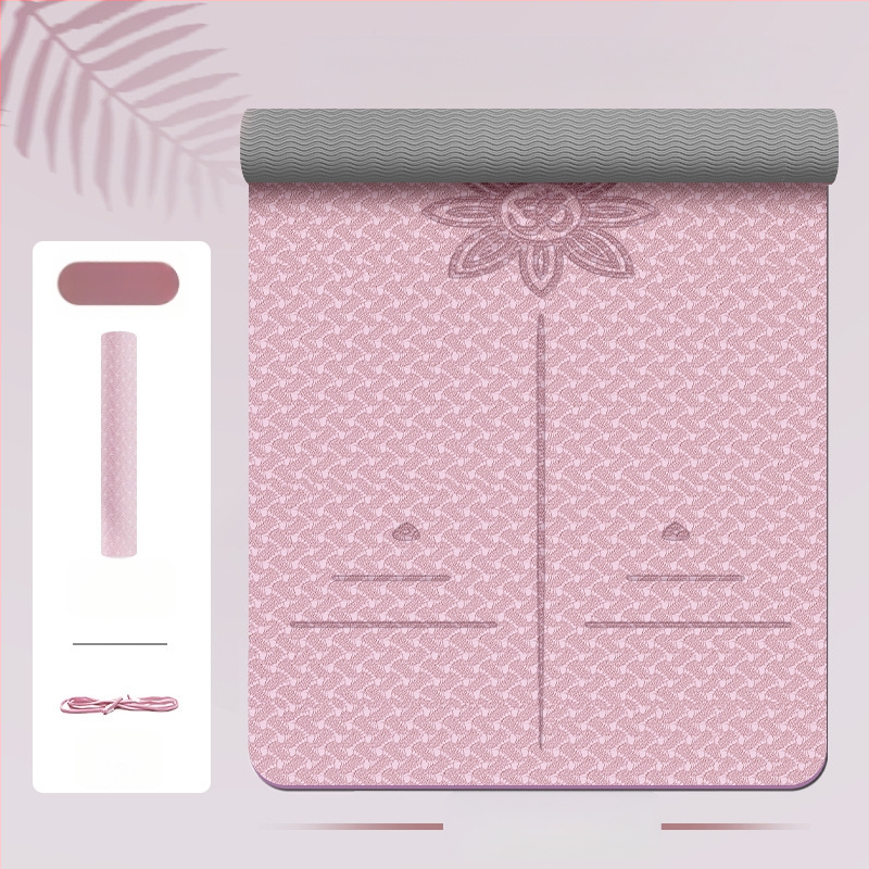 Zhenle lányoknak szóló speciális jógaszőnyeg, csúszásmentes, vastagított és szélesített, sport- és táncszőnyeg, hangszigetelő, ütéscsillapító, fitneszszőnyeg