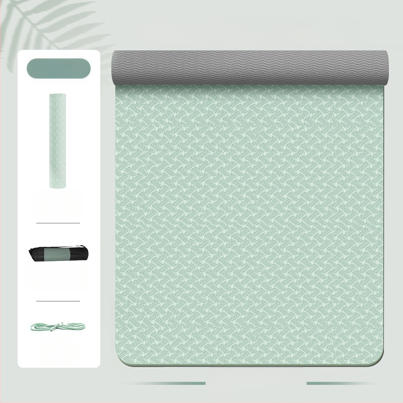 Zhenle lányoknak szóló speciális jógaszőnyeg, csúszásmentes, vastagított és szélesített, sport- és táncszőnyeg, hangszigetelő, ütéscsillapító, fitneszszőnyeg