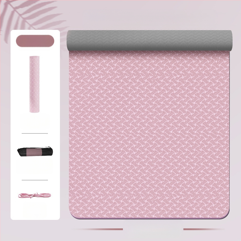 Zhenle lányoknak szóló speciális jógaszőnyeg, csúszásmentes, vastagított és szélesített, sport- és táncszőnyeg, hangszigetelő, ütéscsillapító, fitneszszőnyeg