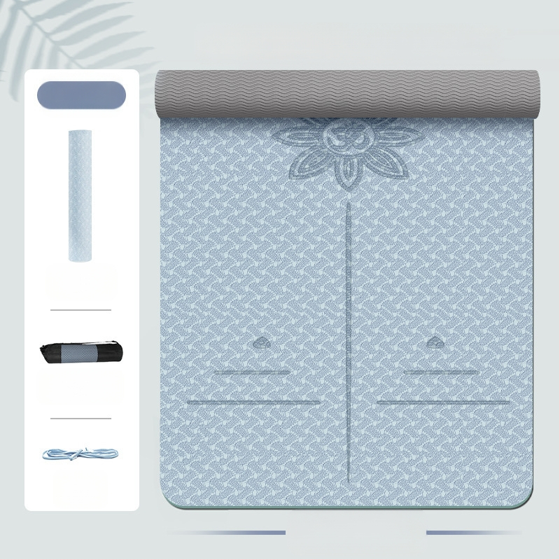 Zhenle lányoknak szóló speciális jógaszőnyeg, csúszásmentes, vastagított és szélesített, sport- és táncszőnyeg, hangszigetelő, ütéscsillapító, fitneszszőnyeg