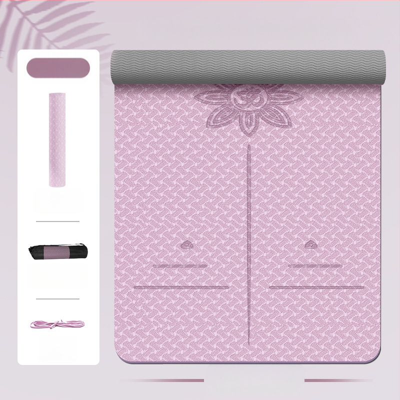 Zhenle lányoknak szóló speciális jógaszőnyeg, csúszásmentes, vastagított és szélesített, sport- és táncszőnyeg, hangszigetelő, ütéscsillapító, fitneszszőnyeg