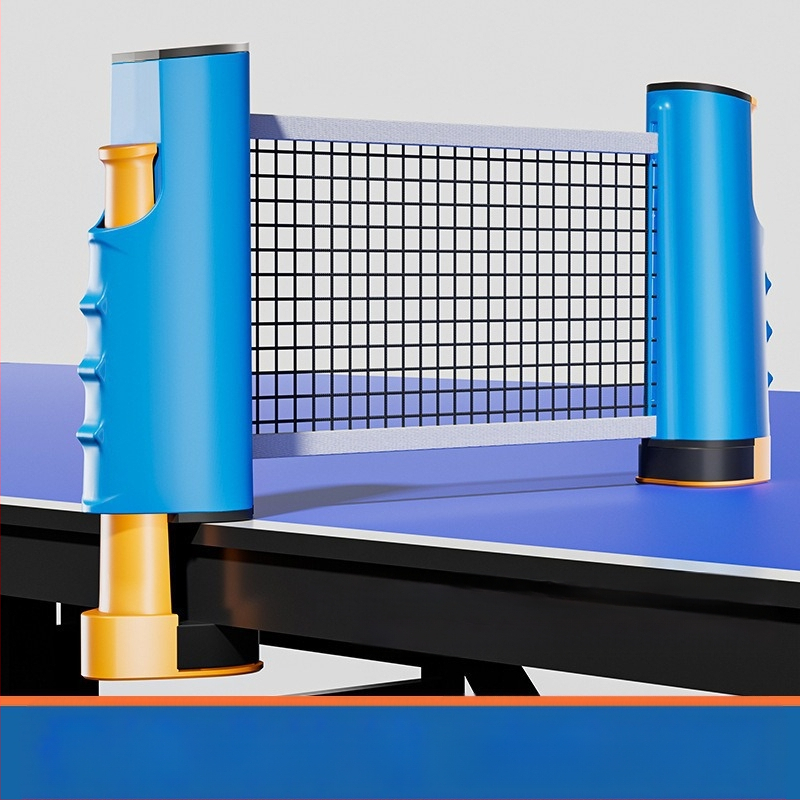 Stalo teniso tinklo rėmas, nešiojamas, universalus blokinis stalo teniso stalas, vidurinis tinklas, kolekcija, nemokamas teleskopinis, didelis spaustukas, žiotys