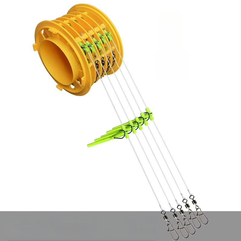 Vânătoare nou anti-înfășurare șir cârlig set de pescuit set mare tijă tijă Isekin manșon Maru World cârlig special pentru pescuit maritim