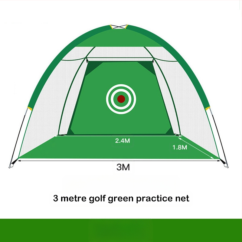 Gyárilag közvetlen szállítású hinta edző hintaháló ütőketrec levehető, kényelmes beltéri golf gyakorlóháló