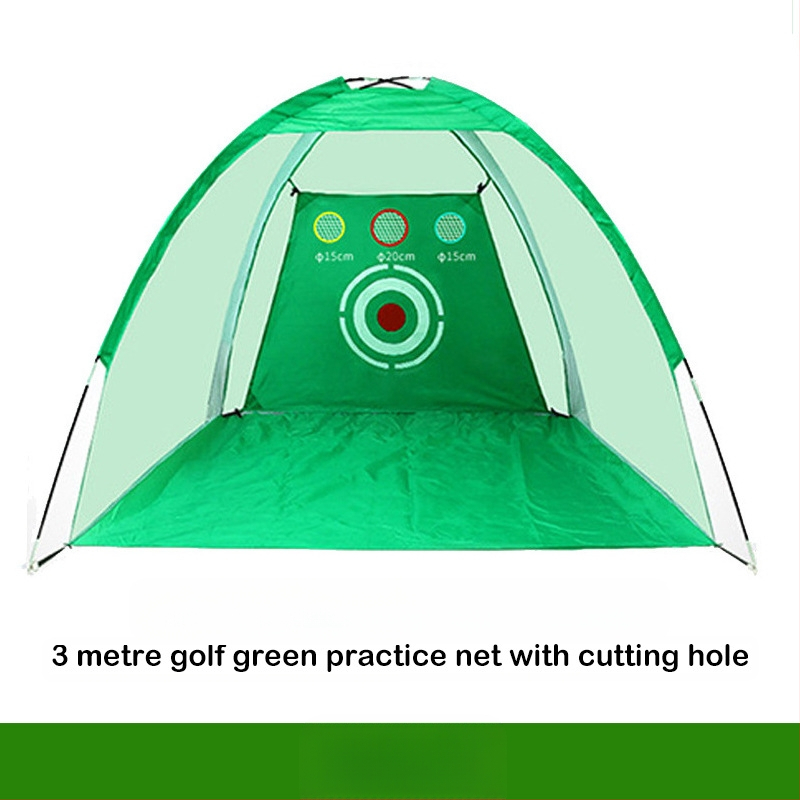 Gyárilag közvetlen szállítású hinta edző hintaháló ütőketrec levehető, kényelmes beltéri golf gyakorlóháló