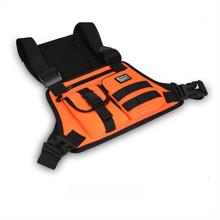 Férfi élénk színű, egyszerű, könnyű mellkasi táska, mobiltelefon táska, divatos, sport stílusú, európai és amerikai trendi férfi táska, határokon átnyúló férfi táska