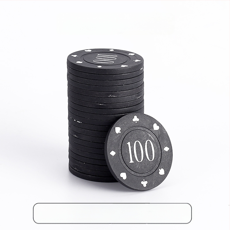 Bónusz Érme Sakk és Kártyaszoba Kártyák Póker Játék Pontok Kártyagép Texas Hold`em Mahjong Zseton Érme Műanyag