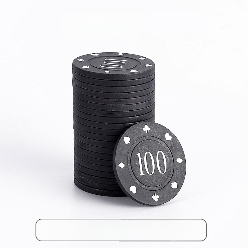 Bónusz Érme Sakk és Kártyaszoba Kártyák Póker Játék Pontok Kártyagép Texas Hold`em Mahjong Zseton Érme Műanyag