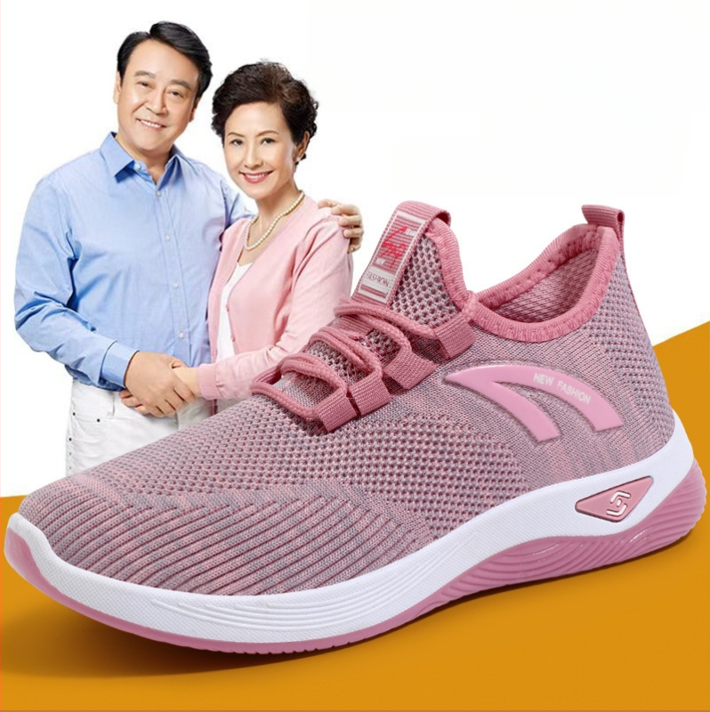 Prekogranične cipele, vanjska trgovina, ženske cipele za hodanje za muškarce i žene s prozračnim cipelama s mušicama, profesionalni pokloni za cipele starije generacije