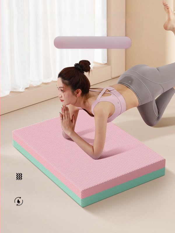 Mekana podloga za ravnotežu, ravna podloga za potporu, rehabilitacijska stabilna podloga za laktove, mekani kolaps, mekana sofa, protuklizna prostirka za trening jezgre kod kuće
