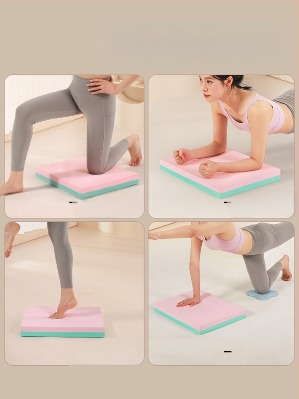 Mekana podloga za ravnotežu, ravna podloga za potporu, rehabilitacijska stabilna podloga za laktove, mekani kolaps, mekana sofa, protuklizna prostirka za trening jezgre kod kuće
