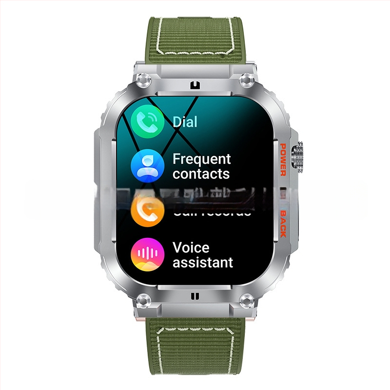 Naujas tarpvalstybinis išmanusis laikrodis „K57PRO“ su „Bluetooth“ skambučių informacija, spaudžiama išmanioji apyrankė, sportinis laikrodis „Generation“