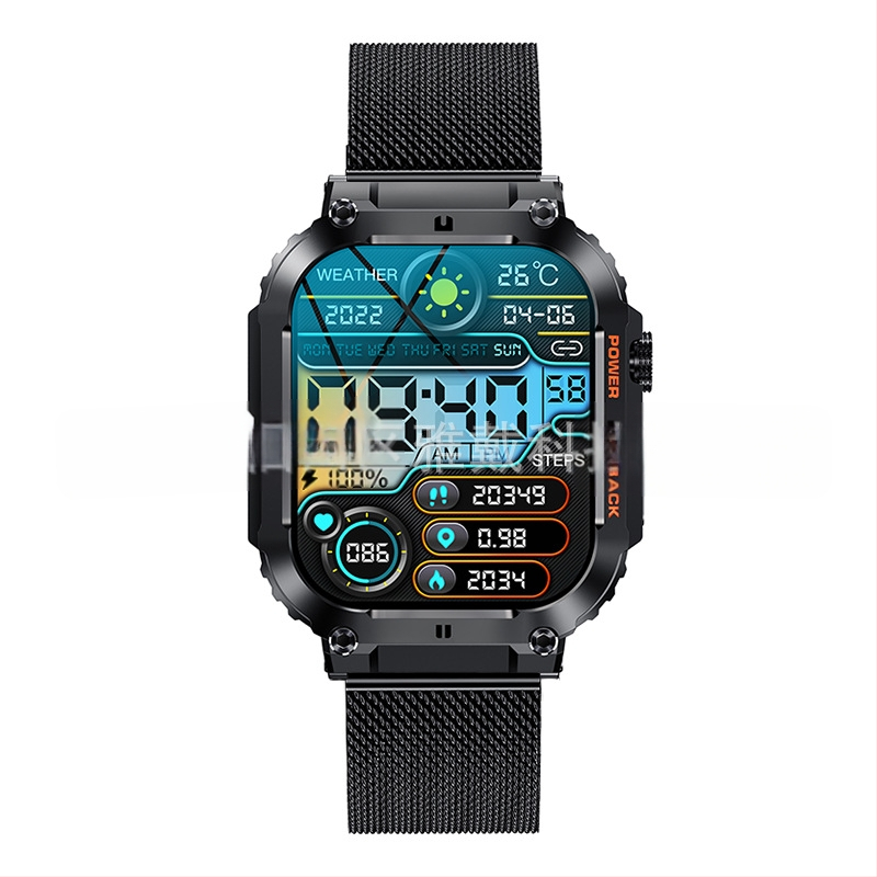 Naujas tarpvalstybinis išmanusis laikrodis „K57PRO“ su „Bluetooth“ skambučių informacija, spaudžiama išmanioji apyrankė, sportinis laikrodis „Generation“