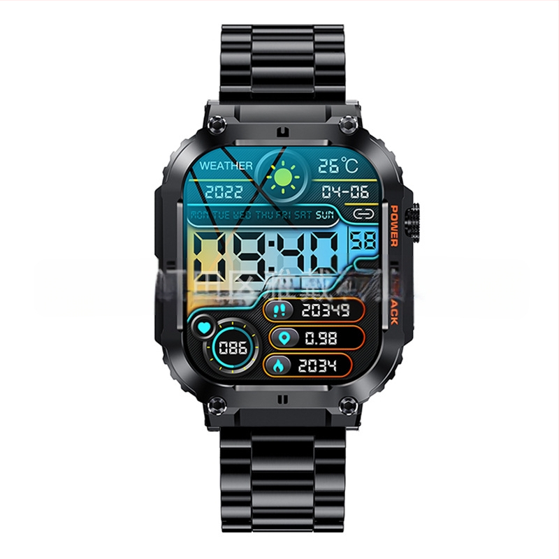 Naujas tarpvalstybinis išmanusis laikrodis „K57PRO“ su „Bluetooth“ skambučių informacija, spaudžiama išmanioji apyrankė, sportinis laikrodis „Generation“