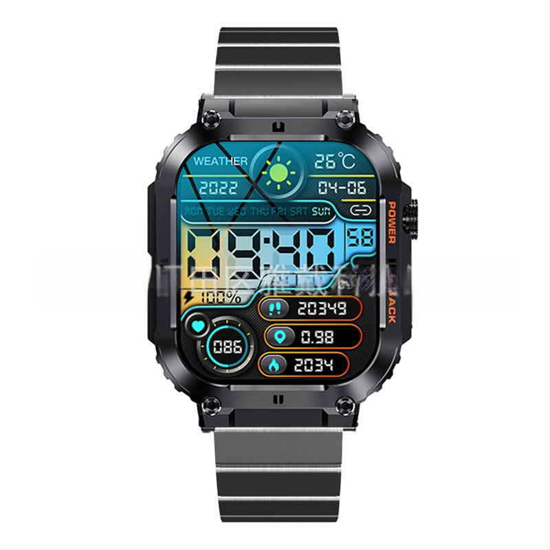 Naujas tarpvalstybinis išmanusis laikrodis „K57PRO“ su „Bluetooth“ skambučių informacija, spaudžiama išmanioji apyrankė, sportinis laikrodis „Generation“