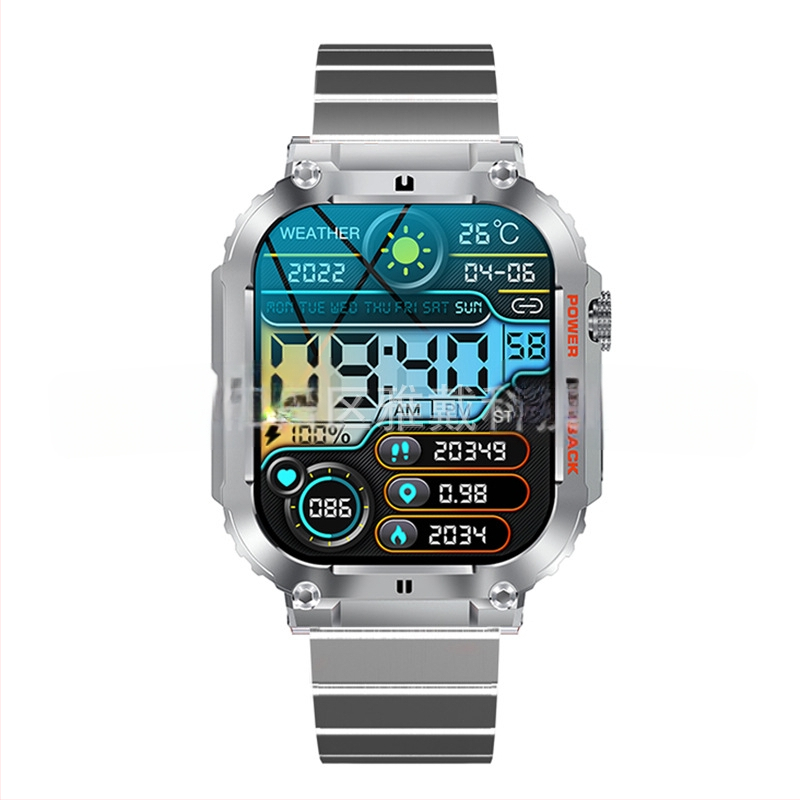 Naujas tarpvalstybinis išmanusis laikrodis „K57PRO“ su „Bluetooth“ skambučių informacija, spaudžiama išmanioji apyrankė, sportinis laikrodis „Generation“