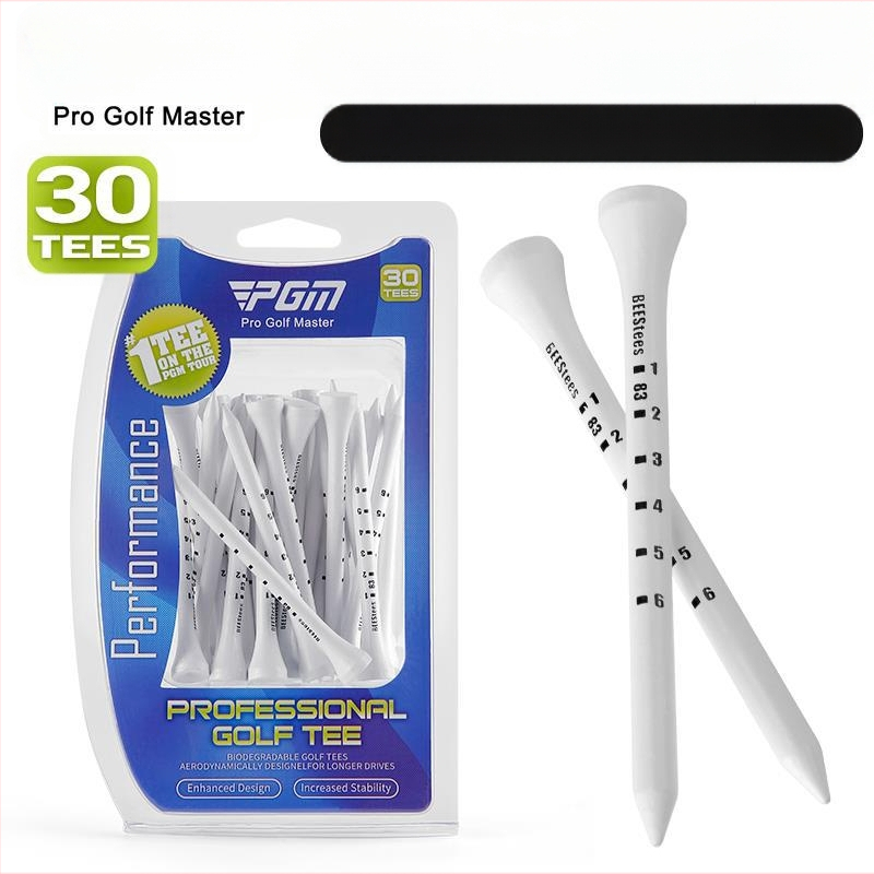Pgm golffa tee limit állítható magasságú tüskék golflétra mélységjelző labdatartó tee