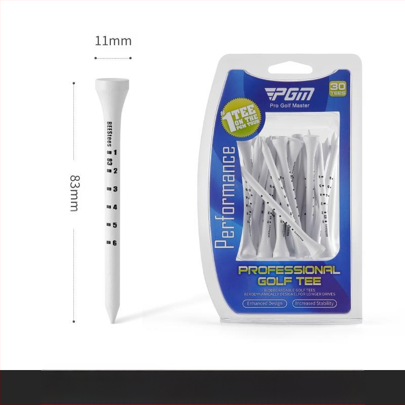 Pgm golffa tee limit állítható magasságú tüskék golflétra mélységjelző labdatartó tee