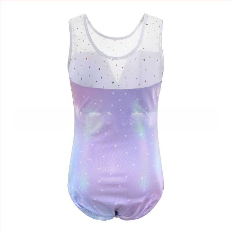 Laos Kõrge elastsusega tüdrukute võimlemisriided Balletiriided Etendusriided Tantsuriided Kitsad testitud Romper Plus