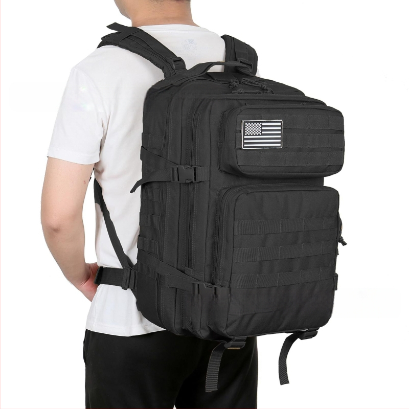 Piiriülesed plahvatused Taktikaline 3P seljakott 45L suure mahutavusega multifunktsionaalne MOLLE spordireisikott