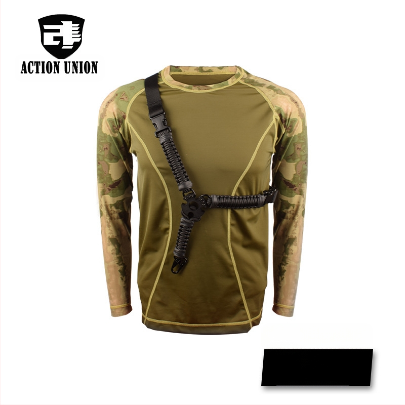 Piiriülene Amazoni multifunktsionaalne Ameerika punutud vihmavarjuköis, sõjaväefännide välistingimustes kasutatav vertikaalne ühepunktiline köis, taktikaline rihm