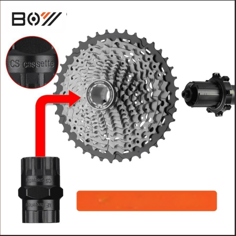 Boy Brand jalgratta remondi tööriistakaart, ketramine ja paigaldamine, integreeritud lahtivõtmise jalgratta hooratta varruka tööriist