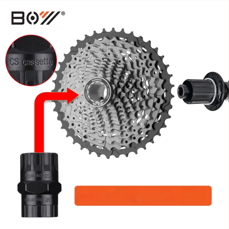 Boy Brand jalgratta remondi tööriistakaart, ketramine ja paigaldamine, integreeritud lahtivõtmise jalgratta hooratta varruka tööriist