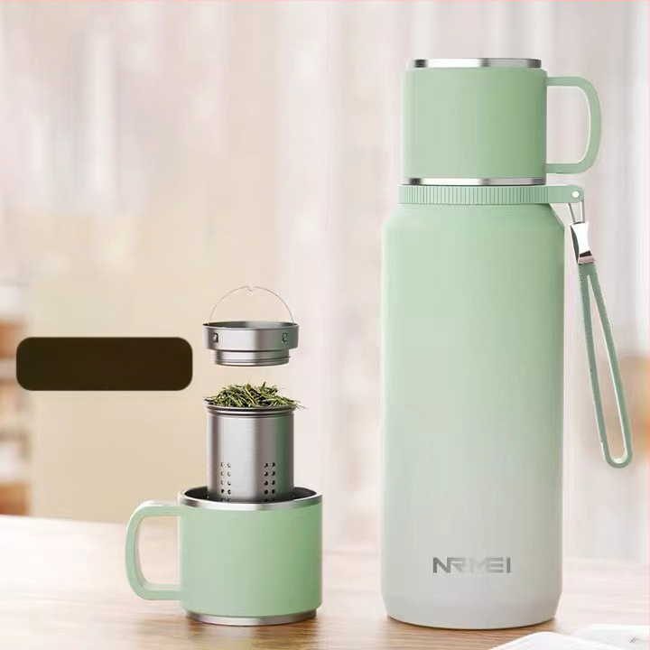 Termoskruus suure mahutavusega meeste 316 roostevabast terasest 24 uus suur pakkumine piiratud talvise hautatud tee vee eralduskannuga