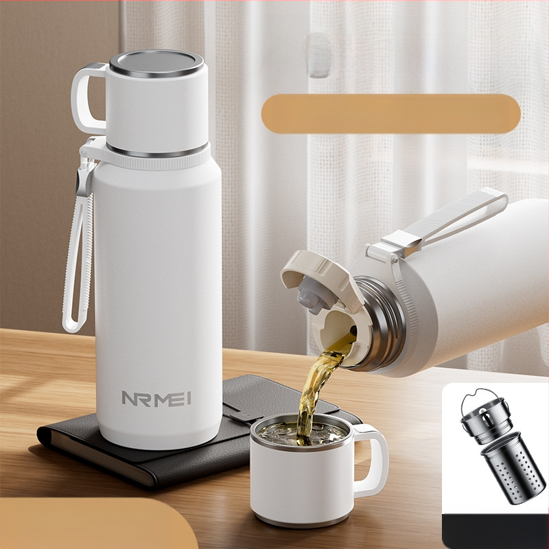 Termoskruus suure mahutavusega meeste 316 roostevabast terasest 24 uus suur pakkumine piiratud talvise hautatud tee vee eralduskannuga