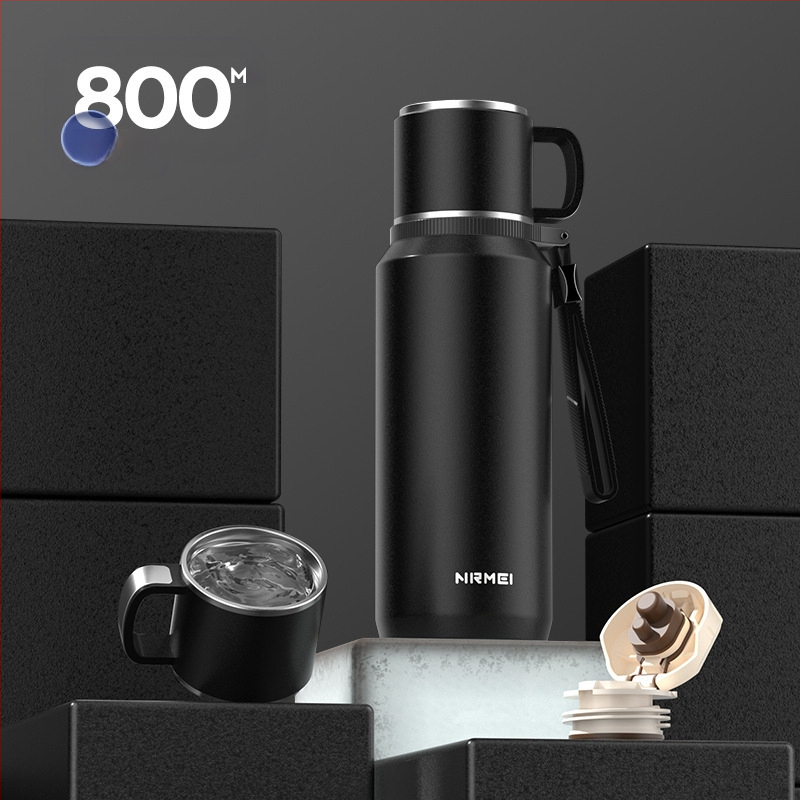 Termoskruus suure mahutavusega meeste 316 roostevabast terasest 24 uus suur pakkumine piiratud talvise hautatud tee vee eralduskannuga