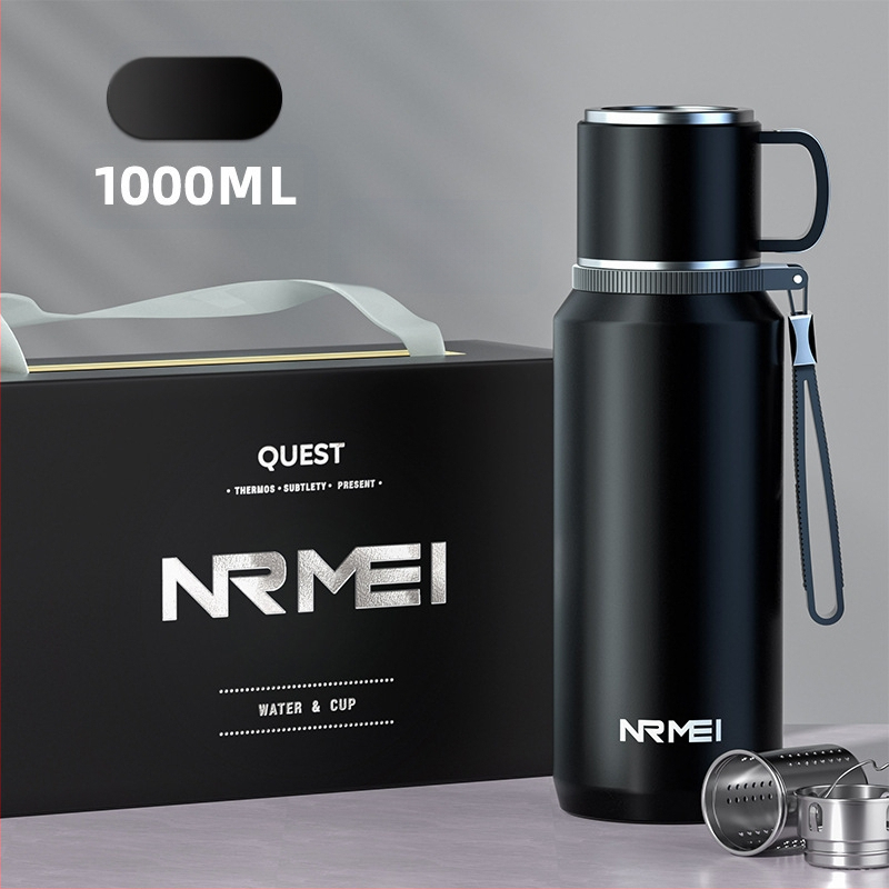 Termoskruus suure mahutavusega meeste 316 roostevabast terasest 24 uus suur pakkumine piiratud talvise hautatud tee vee eralduskannuga