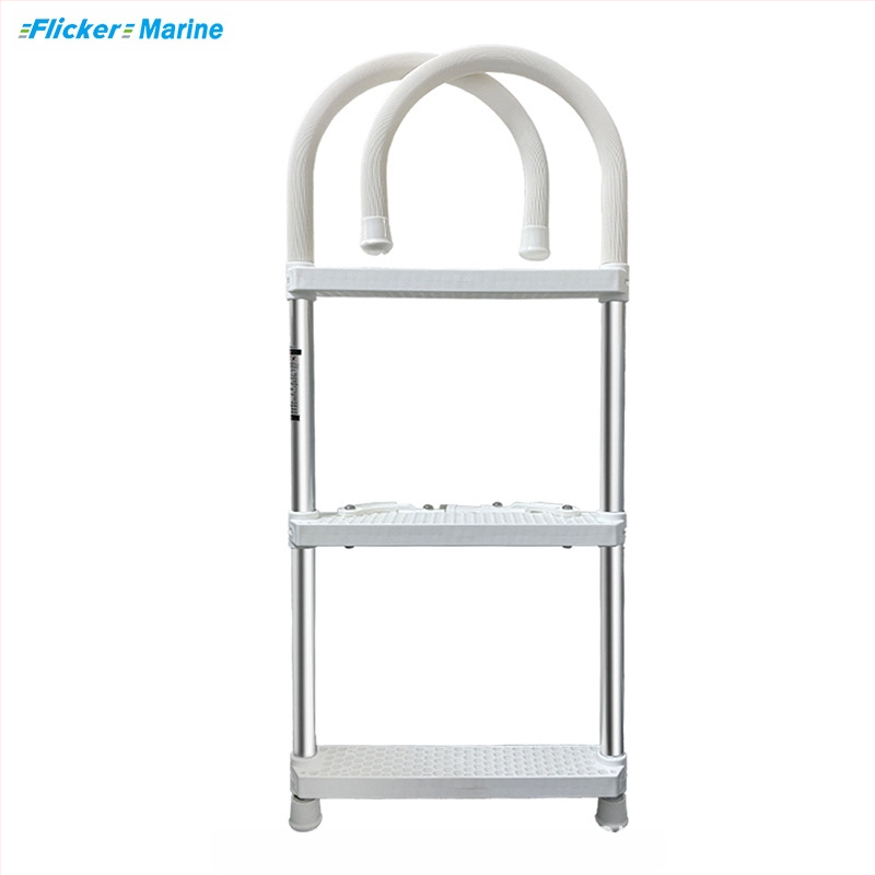 Flicker jaht kiirpaat kummipaat rünnakupaat kalapaat roostevabast terasest alumiiniumsulamist paadi redeliga veeskamisredel