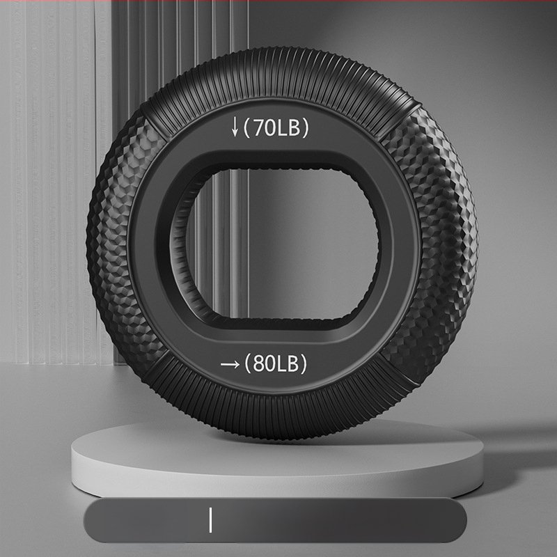 Silikoonist haaratsiga käepidemega pall randmejõu käelihaste treenimiseks viie sõrmega jõu taastusravi haardega ringikujuline treeningvarustus