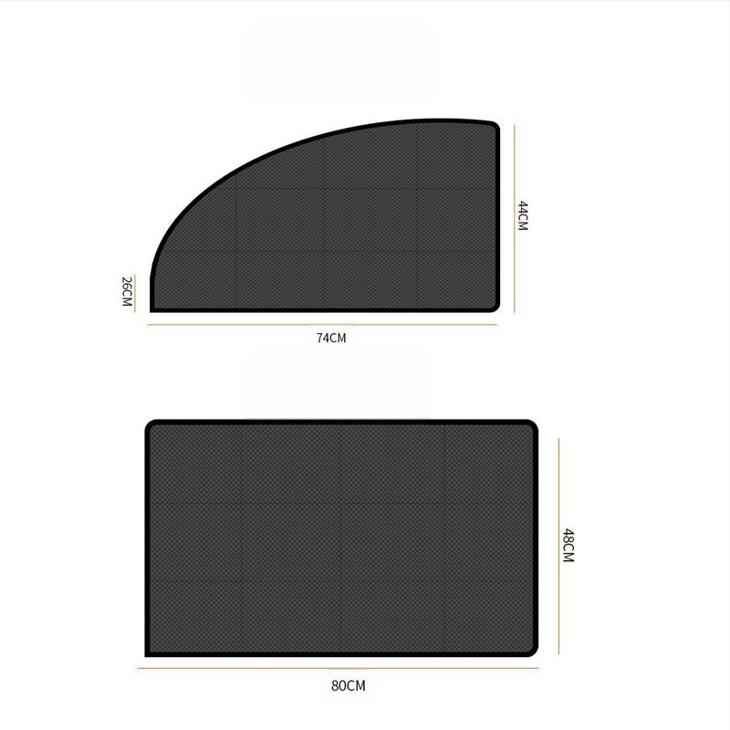 Automobilio apsauginis nuo saulės pavėsis, magnetinė sulankstoma užuolaida nuo saulės, apsauganti nuo saulės, šilumos izoliacija, ventiliacijos tinklelio užuolaida, apsauganti nuo uodų automobilio užuolaida