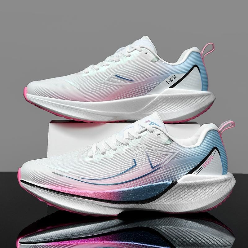 360X Marathon Könnyű, Ütéscsillapító, Teljes Tenyérrel Ragasztott, Szénszálas, Professzionális Futócipők Férfi Téli Ifjúsági Diák Sport Futócipők